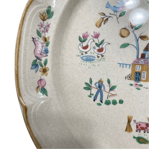 Vintage International Heartland Dinnerware Plate Japan Stoneware - Picture 4 of 6